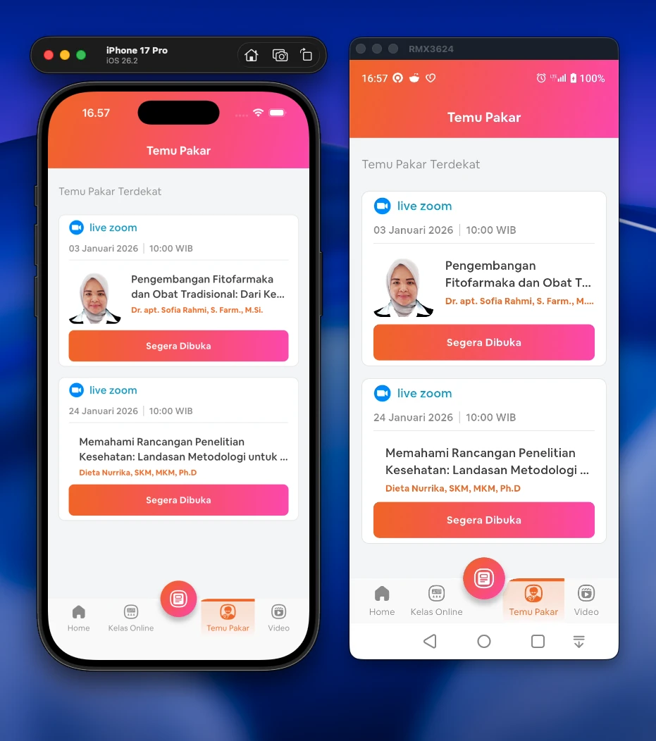Expert Consultation (Temu Pakar)